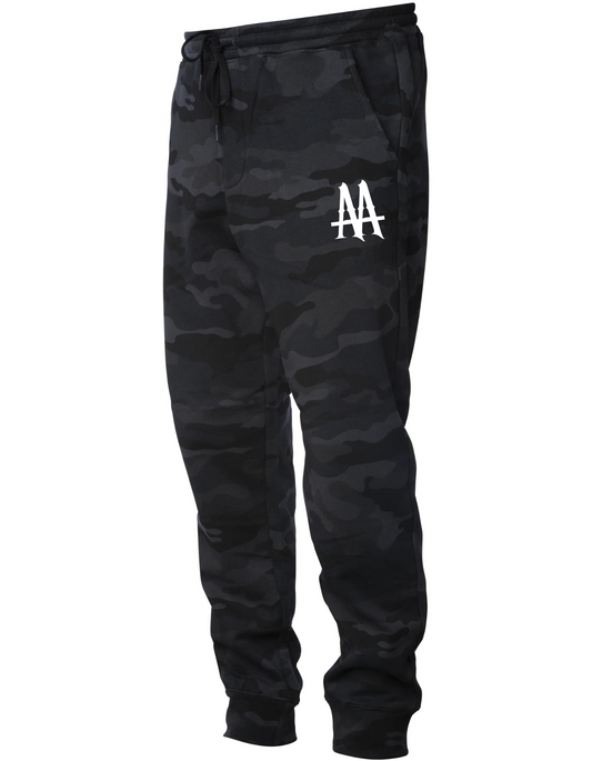 Outlaw Comfort Joggers - Black Camo